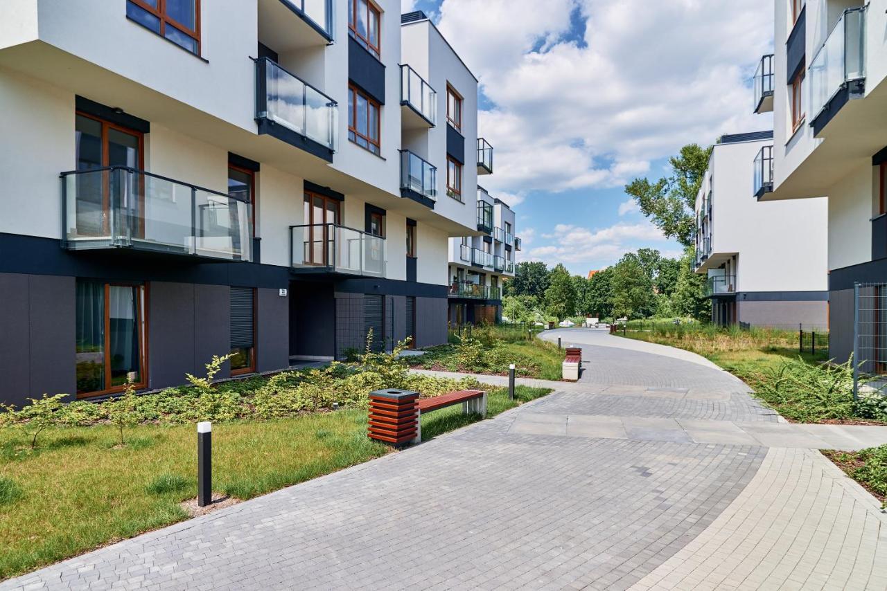 Riverside Apartments Na Grobli By Noclegi Renters Wrocław Exterior foto