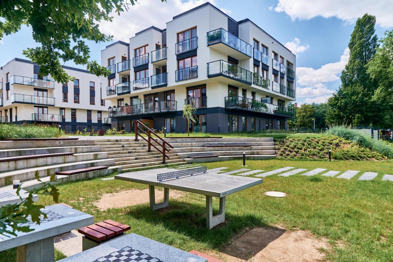 Riverside Apartments Na Grobli By Noclegi Renters Wrocław Exterior foto